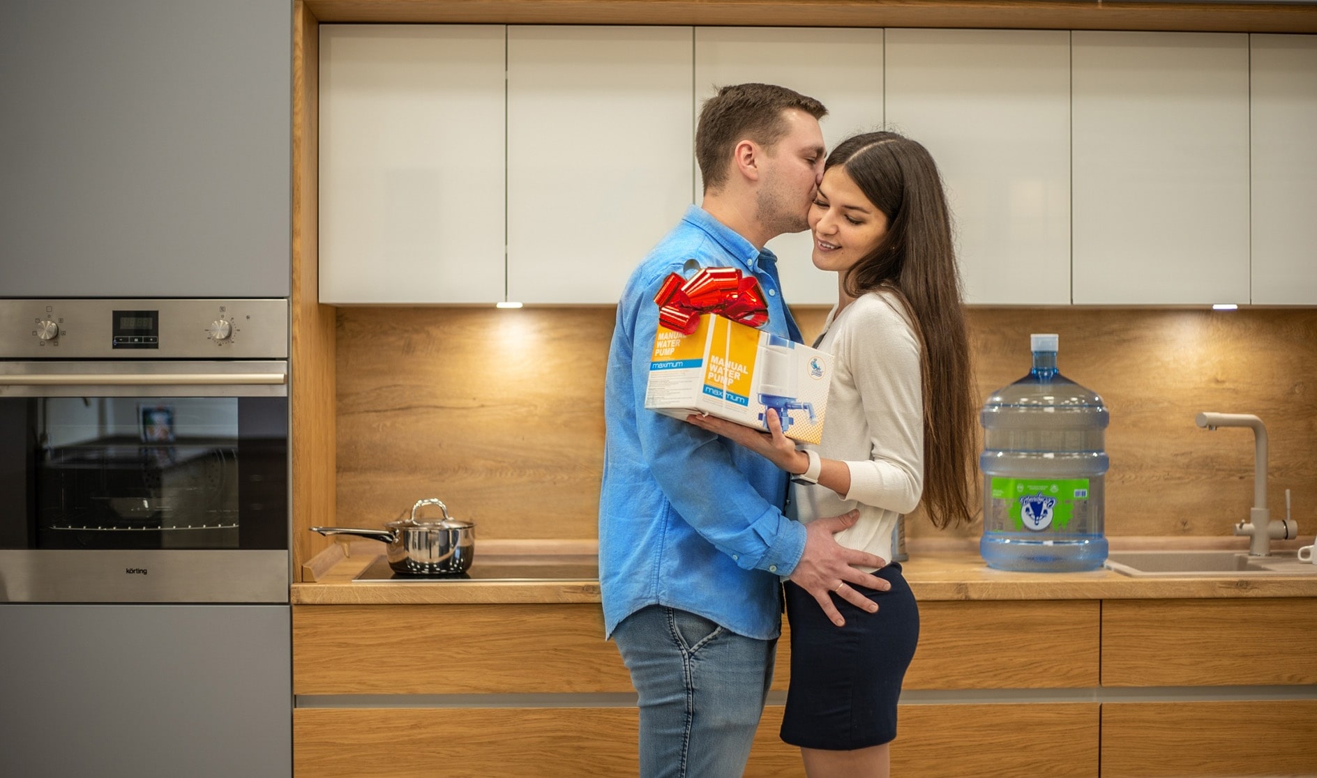 Помпа в подарок